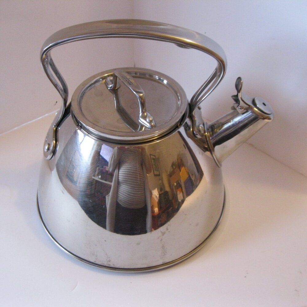 All Clad whistling tea kettle